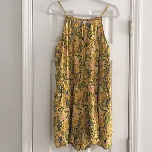 Yellow romper